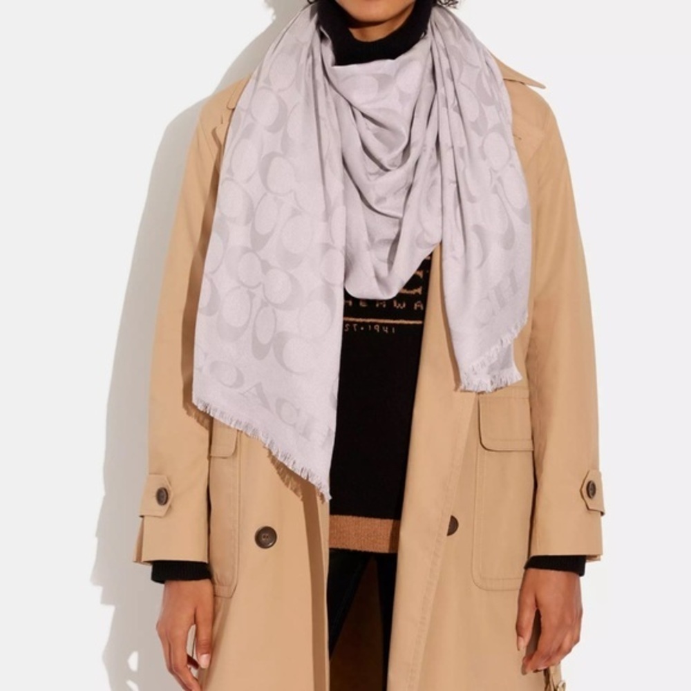 Coach Signature Stole Scarf